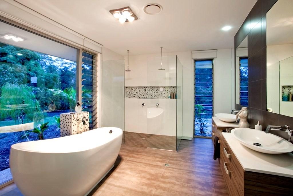Altair Louvres used in bathrooms