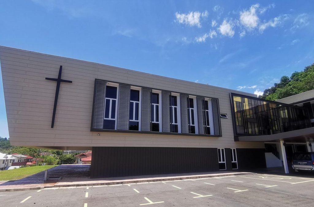Catholic Church with Breezway Louvres