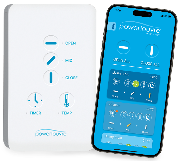 Apptivate Advance Control Unit Close up of Powerlouvre